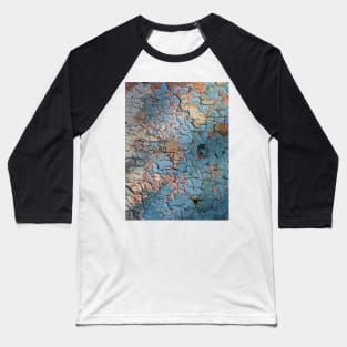 Aegean Driftwood Abstract Baseball T-Shirt